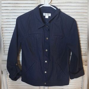 Christopher & Banks Dark Blue  Jacket